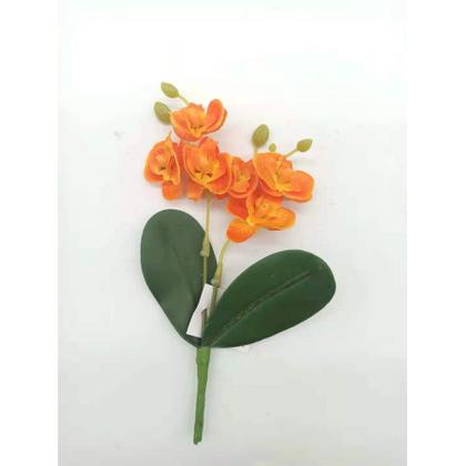 Imagem de Kit 5 Orquideas Artificial Flor Galho 30 Flores E 10 Folhas