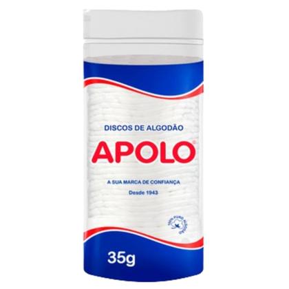 Imagem de Kit 5 Pacotes Discos De Algodão Apolo 35g Com Ziplock