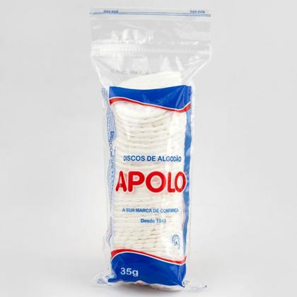 Imagem de Kit 5 Pacotes Discos De Algodão Apolo 35g Com Ziplock