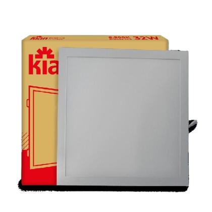 Imagem de Kit 5 Painéis Embutir 32w Quadrada 40x40 Branca Fria Bivolt