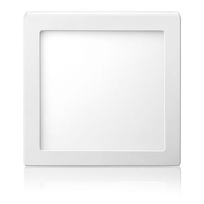 Imagem de Kit 5 Painel Plafon Led Sobrepor Quadrado 6w Bivolt Teto Branco Quente