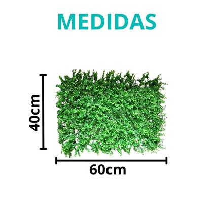 Imagem de Kit 5 Painel Planta Artificial Buchinho Grama Alta 40x60cm