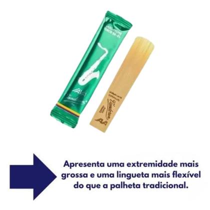 Imagem de Kit 5 Palhetas Sax Tenor 2 Java Sr262 Vandorem 2229