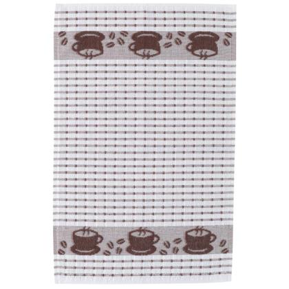 Imagem de Kit 5 panos de copa teka gourmet 42x63 cm 100% algodão