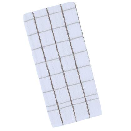 Imagem de Kit 5 panos de prato teka chef premium atoalhado 100% algodão 45 x 70cm