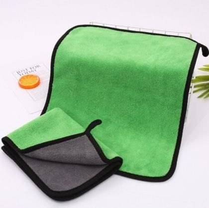 Imagem de Kit 5 Panos Microfibra Automotivo 40x30cm Polimento Flanela