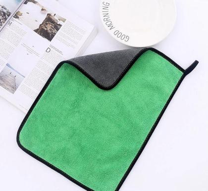 Imagem de Kit 5 Panos Microfibra Automotivo 40x30cm Polimento Flanela