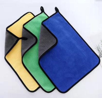 Imagem de Kit 5 Panos Microfibra Automotivo 40x30cm Polimento Flanela