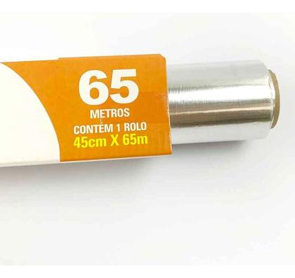 Imagem de Kit 5 Papel Alumínio Rolo 45cmx65mt Mello Assados Cozinha