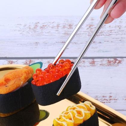 Imagem de Kit 5 Pares Hashi de Inox 23cm Comida Japonesa