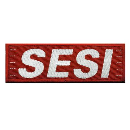 Imagem de Kit 5 Patch Bordado Sesi Moletom Termocolante Aplique 15x5
