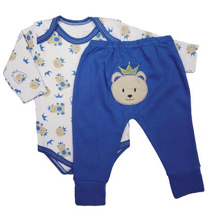 Imagem de Kit 5 Pç Conjunto Para Presente Roupinhas Bebê Body Macacão