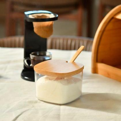 Imagem de Kit 5 Pçs Bambu Porta Queijo Açucar Pão Boleira Manteiga Ou