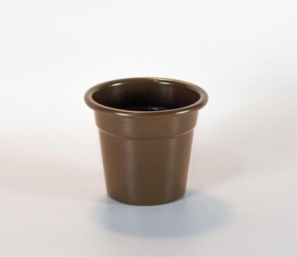 Imagem de Kit 5 PÇS Vasinhos Cachepôs Em Alumínio Coloridos N5 P/Pote 14/Pratico