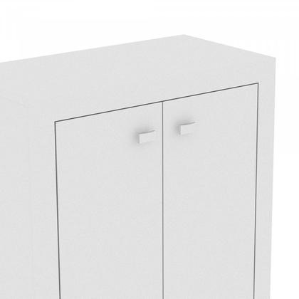 Imagem de Kit 5 Peças 1 Escrivaninha, 2 Balcões, 1 Estante e 1 Gaveteiro Espresso Móveis