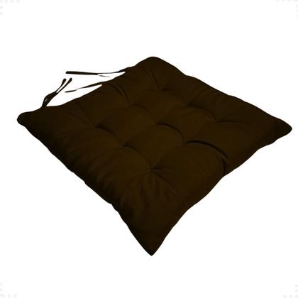 Imagem de Kit 5 Peças Futton 40x40cm Com Diversas Cores Futon P/ Cadeiras Banquetas Pallets Almofadas Sofás Macio 