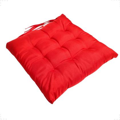 Imagem de Kit 5 Peças Futton 40x40cm Com Diversas Cores Futon P/ Cadeiras Banquetas Pallets Almofadas Sofás Macio 