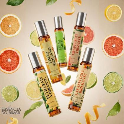 Imagem de Kit 5 Perfumes Femininos Cítricos Elegantes 10ml Spray