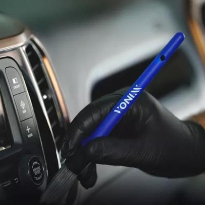 Imagem de Kit 5 Pincel Detalhamento Automotivo Parte Interna Vonixx