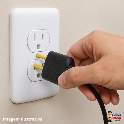 Imagem de KIT 5 Pino macho MG 2P+T 10A Preto (PLDI-3)