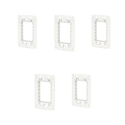 Imagem de Kit 5 Placa/Espelho 4X2 1 Mod S730101294 Stellar Black Orion