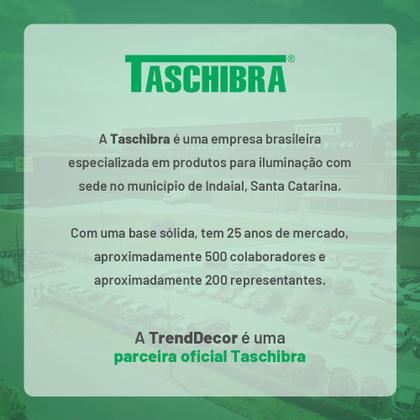 Imagem de Kit 5 Plafon Luminária de Teto Taschibra Solari Redondo 2x E27 com Lâmpadas