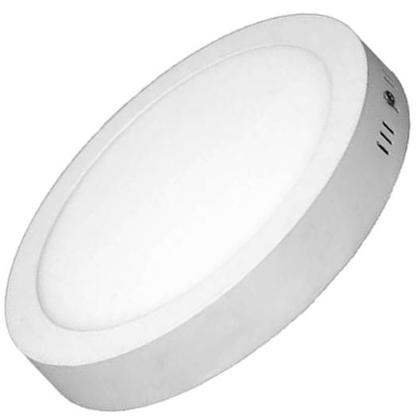Imagem de Kit 5 Plafon Sobrepor Redondo Led 18w Branco Frio 6500k