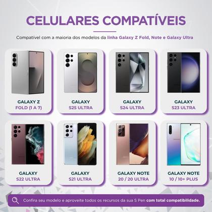 Imagem de Kit 5 Pontas S Pen para Samsung Galaxy S25 Ultra / S24 Ultra / S23 Ultra e Tab S10 FE+ / S10 FE / S10 Lite / S9 / S9 FE