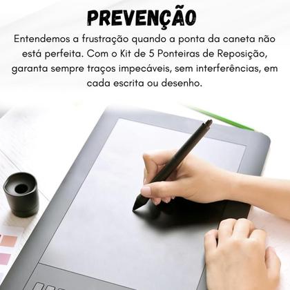 Imagem de Kit 5 Ponteira + 1 Extrator Para Galaxy Tab S10 Fe 10.9 X526