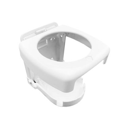 Imagem de Kit 5 Porta Copo Retrátil Dobrável Cor Branca Barco Lancha