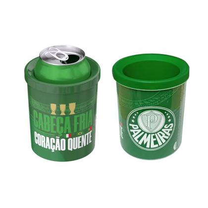 Imagem de Kit 5 Porta Latas Palmeiras Verdão Lembrança Festa e Niver