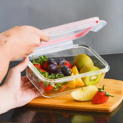 Imagem de Kit 5 Pote De 1040 Ml Com Tampa Trava Hermética Para Alimentos