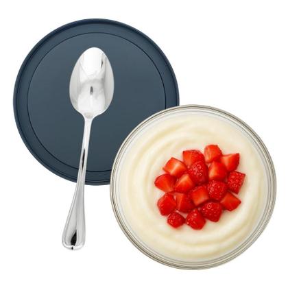 Imagem de Kit 5 Pote Tigela De Vidro Bowl Redondo Com Tampa Hermética Marmita Fit 230ml