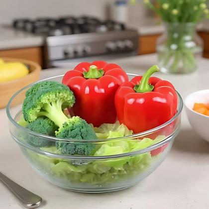 Imagem de Kit 5 Potes de Vidro com Tampa Hermética  Armazenamento de Alimentos