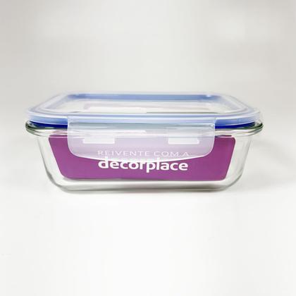 Imagem de Kit 5 Potes Herméticos Marmita de Vidro 640ml