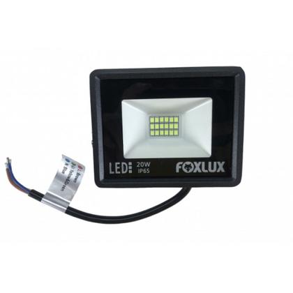 Imagem de Kit 5 projetor refletor led aluminio 20w verde bivolt foxlux