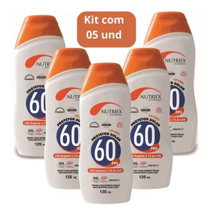 Imagem de Kit 5 Protetor Solar Fator 60