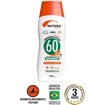 Imagem de Kit 5 Protetores Solares Nutriex FPS60 Com Repelente