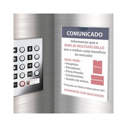 Imagem de Kit 5 quadros de avisos auto-adesivo a4