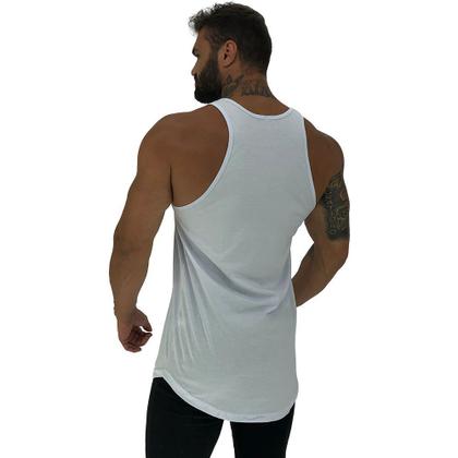 Imagem de Kit 5 Regatas Longline MXD Conceito Slim Cores Básicas e Mescladas Lisas