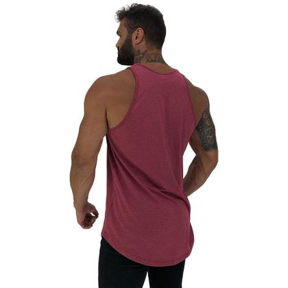 Imagem de Kit 5 Regatas Longline MXD Conceito Slim Cores Básicas e Mescladas Lisas