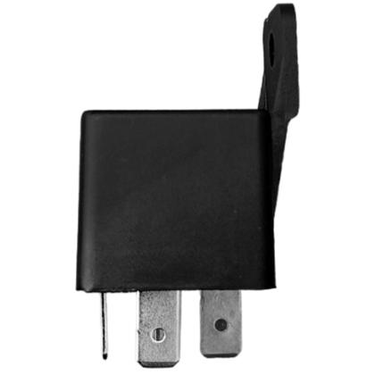 Imagem de Kit 5 Relé 5 Terminais Reversor com suporte corrente 40/10A Universal 12v