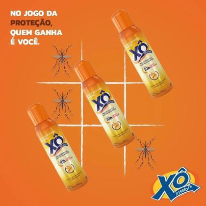 Imagem de Kit 5 Repelentes Xô Inseto Aerossol 10h Longa Proteção 150ml