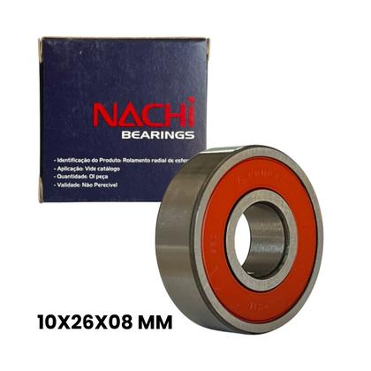 Imagem de Kit 5 Rolamentos 6000 10x26x8mm Eixo Compressor Scroll Onix