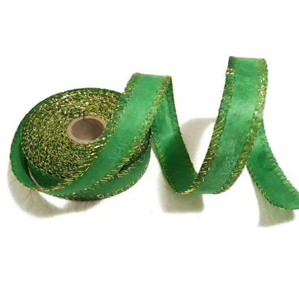 Imagem de Kit 5 Rolos Fita Tnt 2cm Com Fio Metalizado 10m Cada