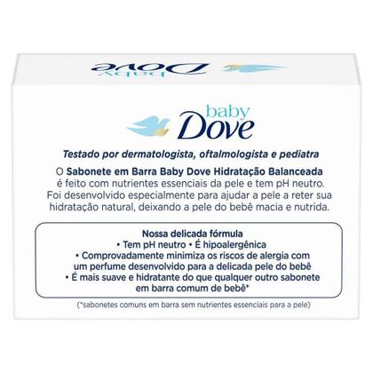 Imagem de Kit 5 Sabonete na Barra Baby Dove Hidratação Balanceada 75g