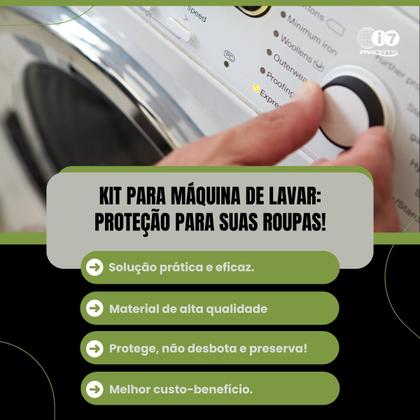 Imagem de Kit 5 Sacos De Lavar Roupas + Lenço Anti Mancha