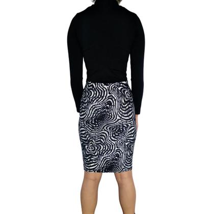 Imagem de Kit 5 Saias Femininas Lápis Moda Evangélica Elástico Estampas Sortidas Suplex PP ao Plus Size