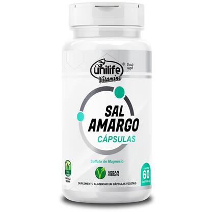Imagem de Kit 5 Sal Amargo Unilife 60 Cápsulas 850mg