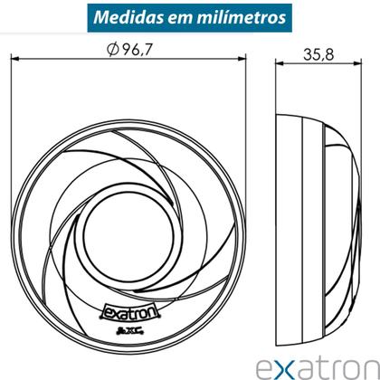 Imagem de Kit 5 Sensor Presença Teto 360 Dip Movimento Iluminação